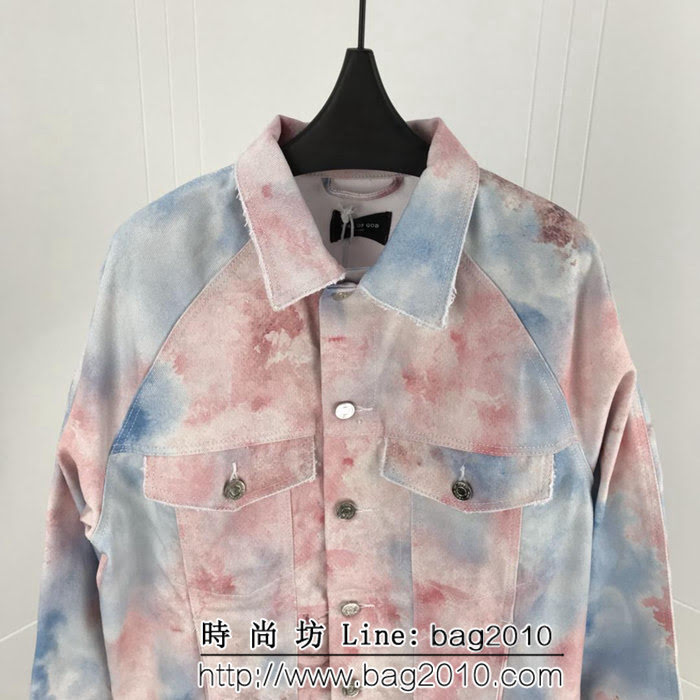 Fear of GodFOG CLOUD DENIM 洛杉磯限定晚霞 牛仔夾克 ydi1339